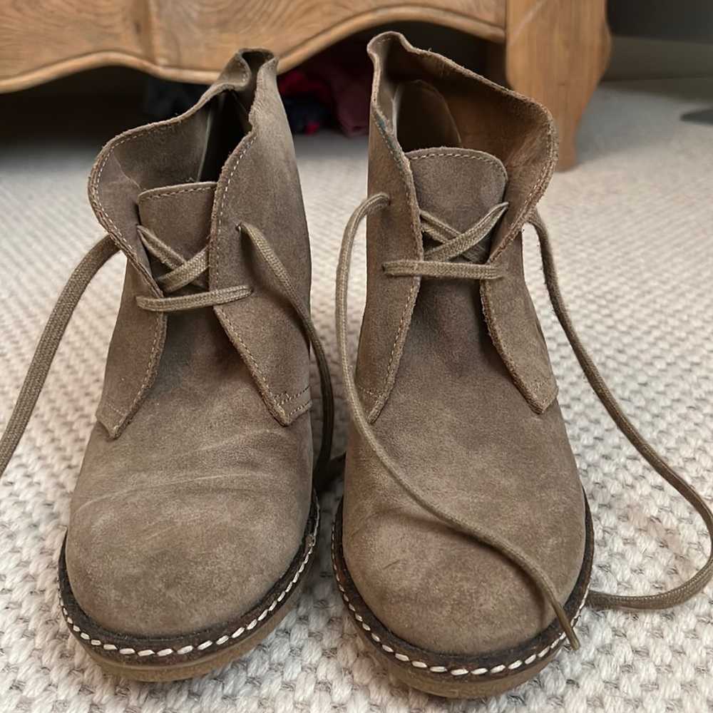 JCrew women’s platform Chukka boot